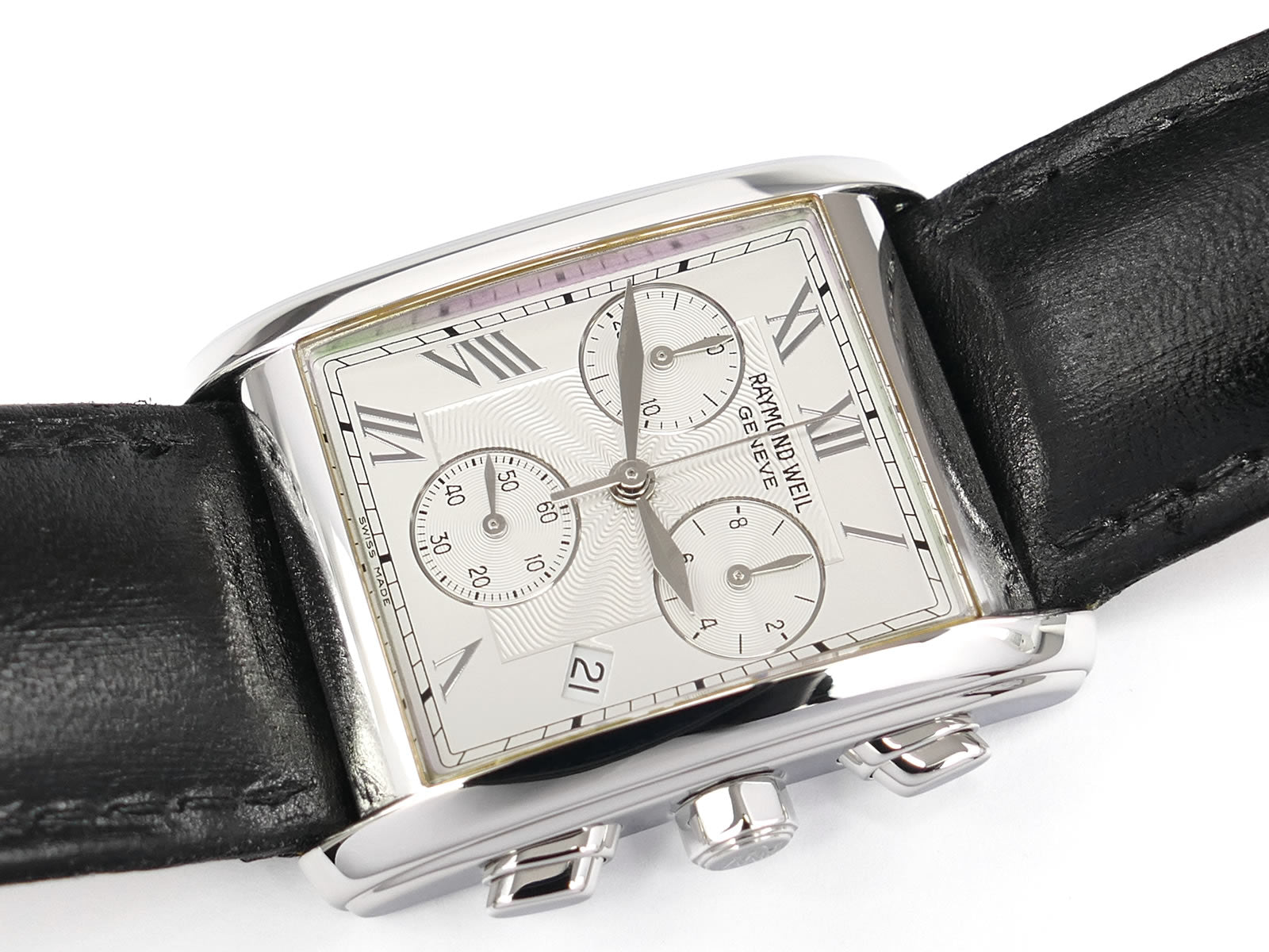 Raymond Weil Don Giovanni Roman Numeral Rectangular Chronograph 4873-STC-00659