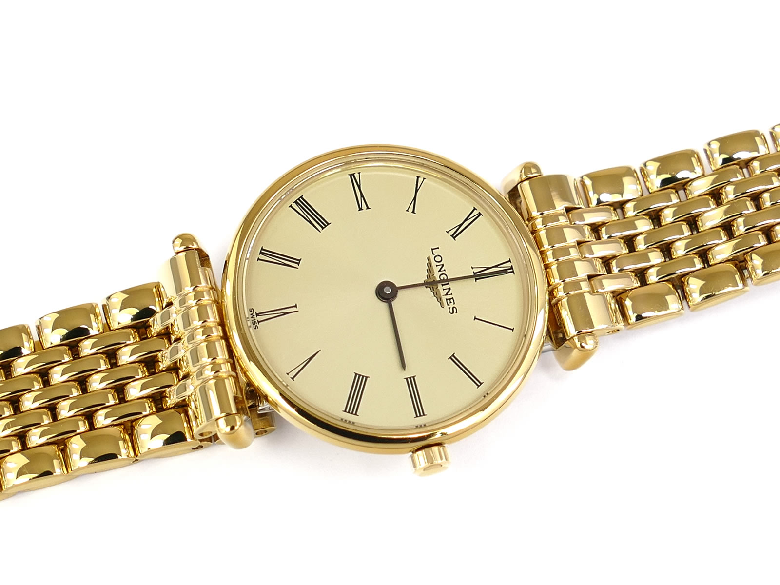 Longines La Grande Classique Gold PVD L4.135.2.31.8 Roman Numerals
