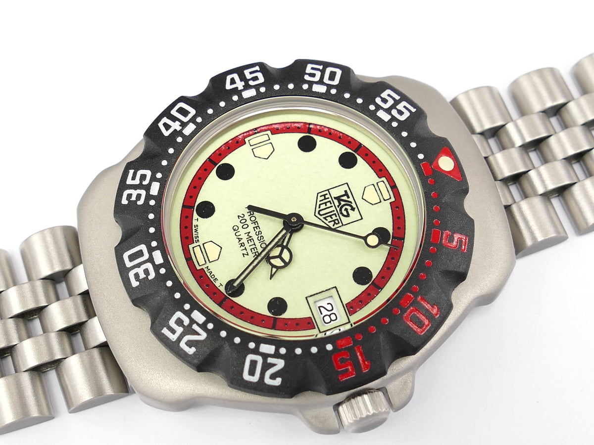 TAG Heuer Formula 1 Luminous & Red Dial WA1211 date