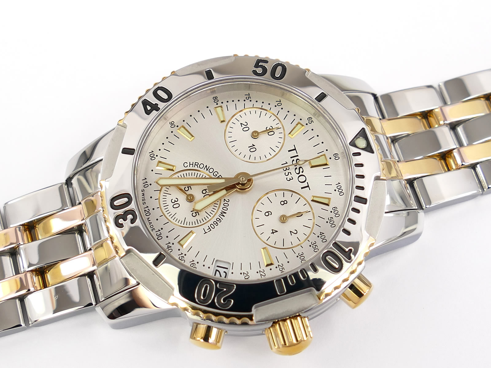 Tissot PRS200 Silver Chronograph with date - T362/462