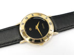 Gucci 3000L 18k Gold Plated Roman Numeral Bezel