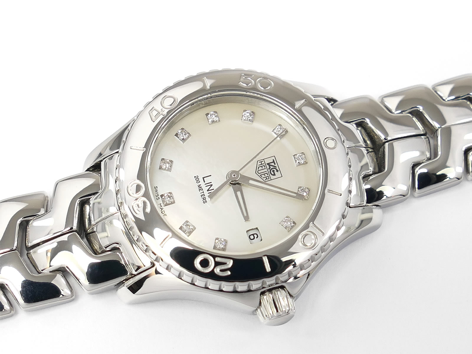 TAG Heuer Link Lady White WJ1319-0 with Date