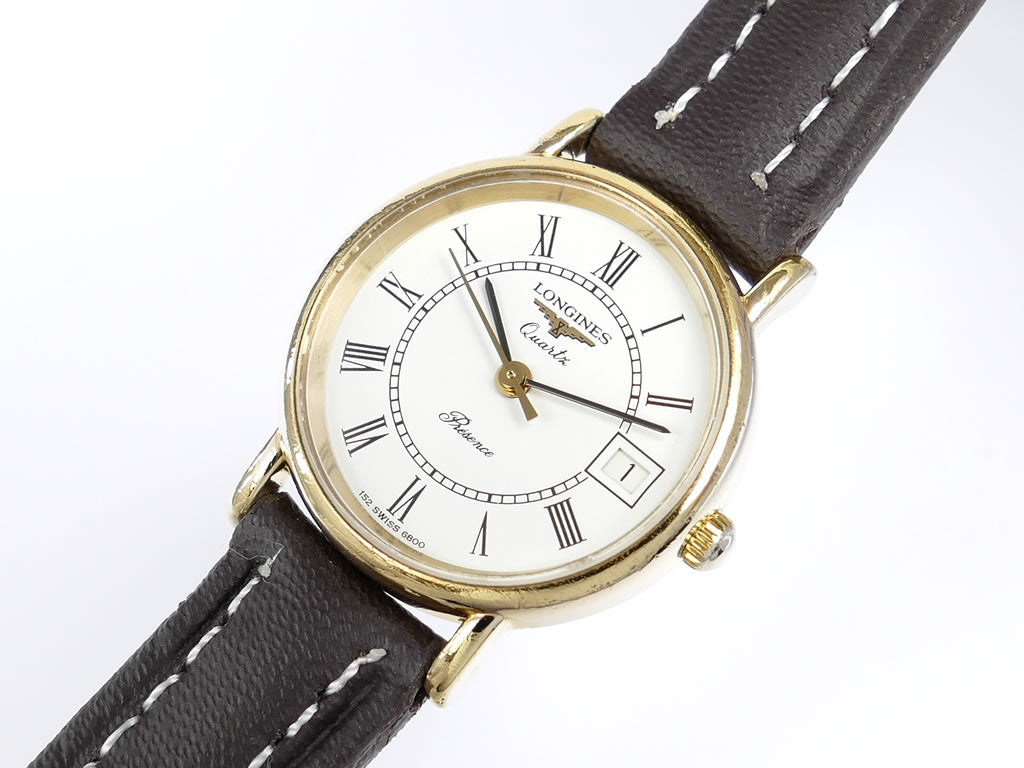 Longines Presence 152.6800 Roman Numeral dial