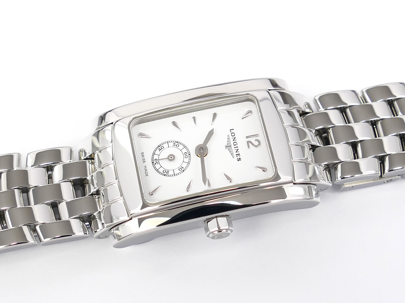 Longines DolceVita White Rectangular Dial L5.155.4.16.6