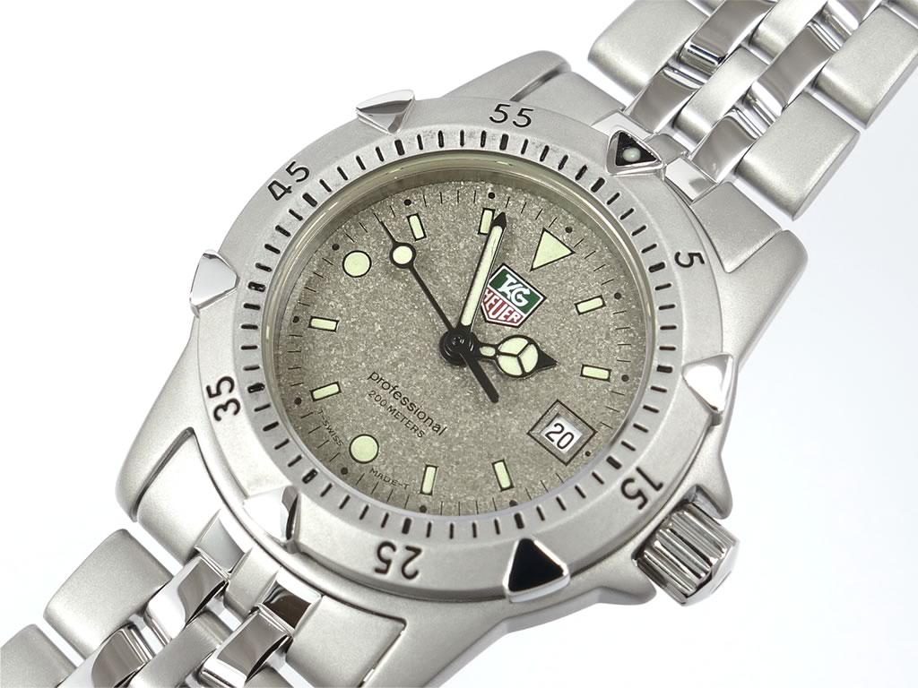 TAG Heuer 1500 Series WD1411-P0 Grey Granite Dial with Date