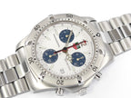 TAG Heuer 2000 Chronograph CK1111-0 White / Blue Dial with date