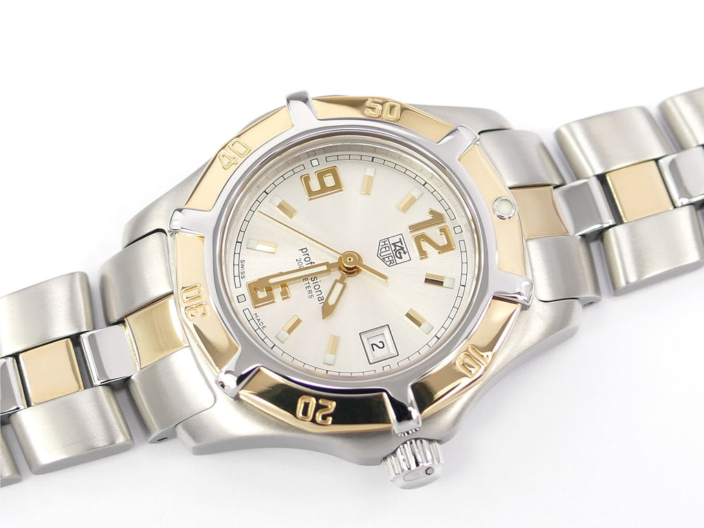 TAG Heuer 2000 Exclusive WN1353 Silver Sunburst Dial