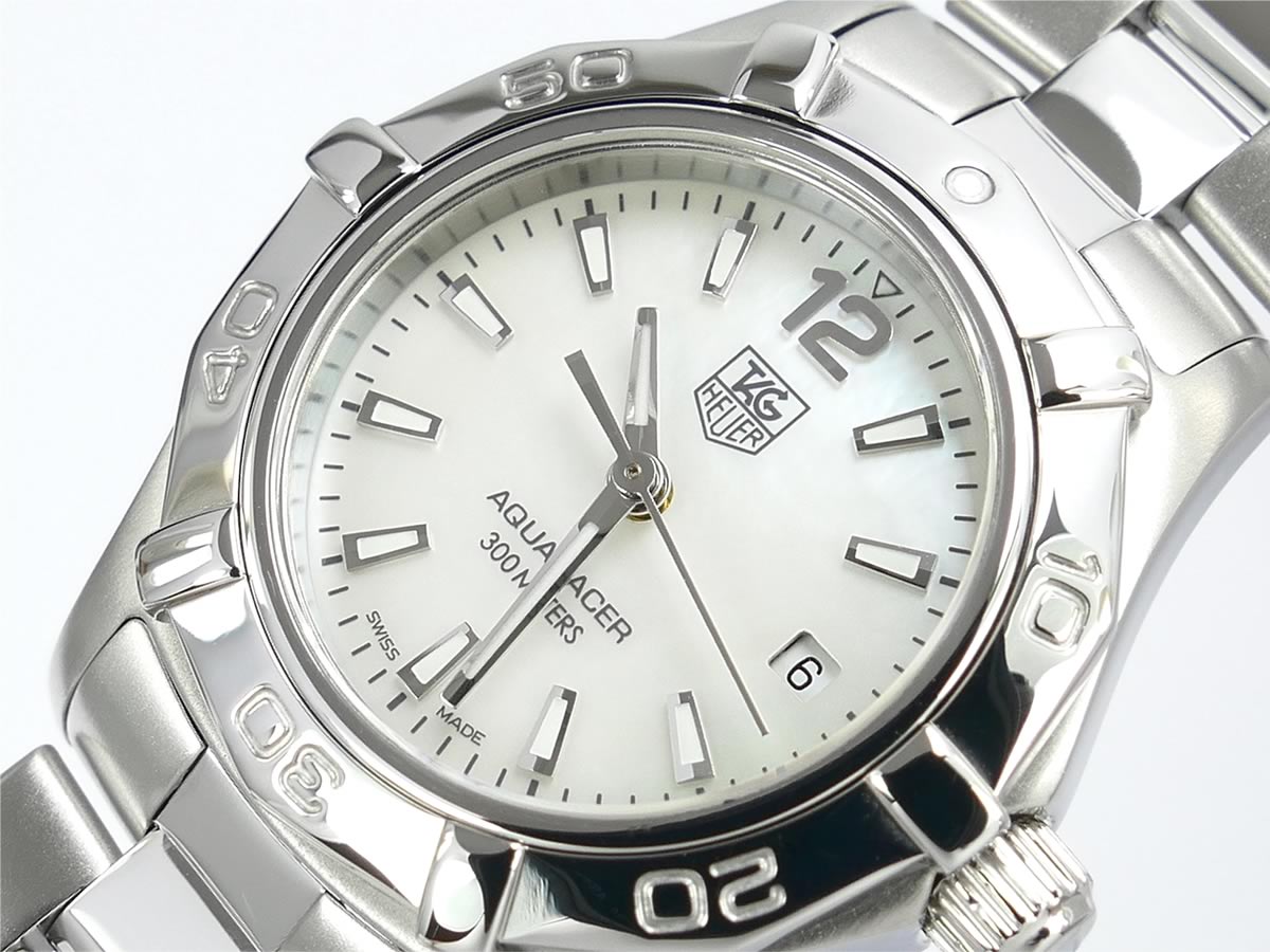 TAG Heuer Aquaracer White Mother of Pearl Dial WAF1414.BA0823