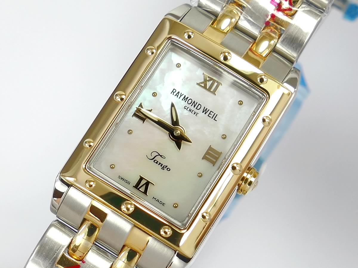 Raymond Weil Tango 5971-STP-00915 White Mother of Pearl dial