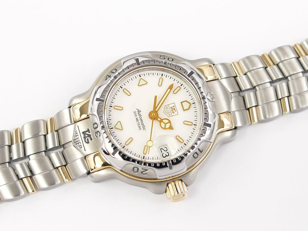 TAG Heuer 6000 Automatic WH2351-K1 White Dial with date