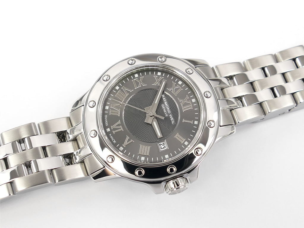 Raymond Weil Tango Grey Roman Numeral Dial 5399-ST-00608