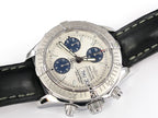 Breitling Superocean Chronograph A13340 Silver / Blue dial day / date