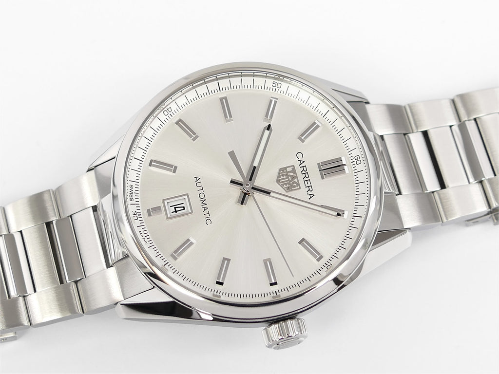 TAG Heuer Carrera Calibre 5 Silver Dial Automatic WBN2111.BA0639