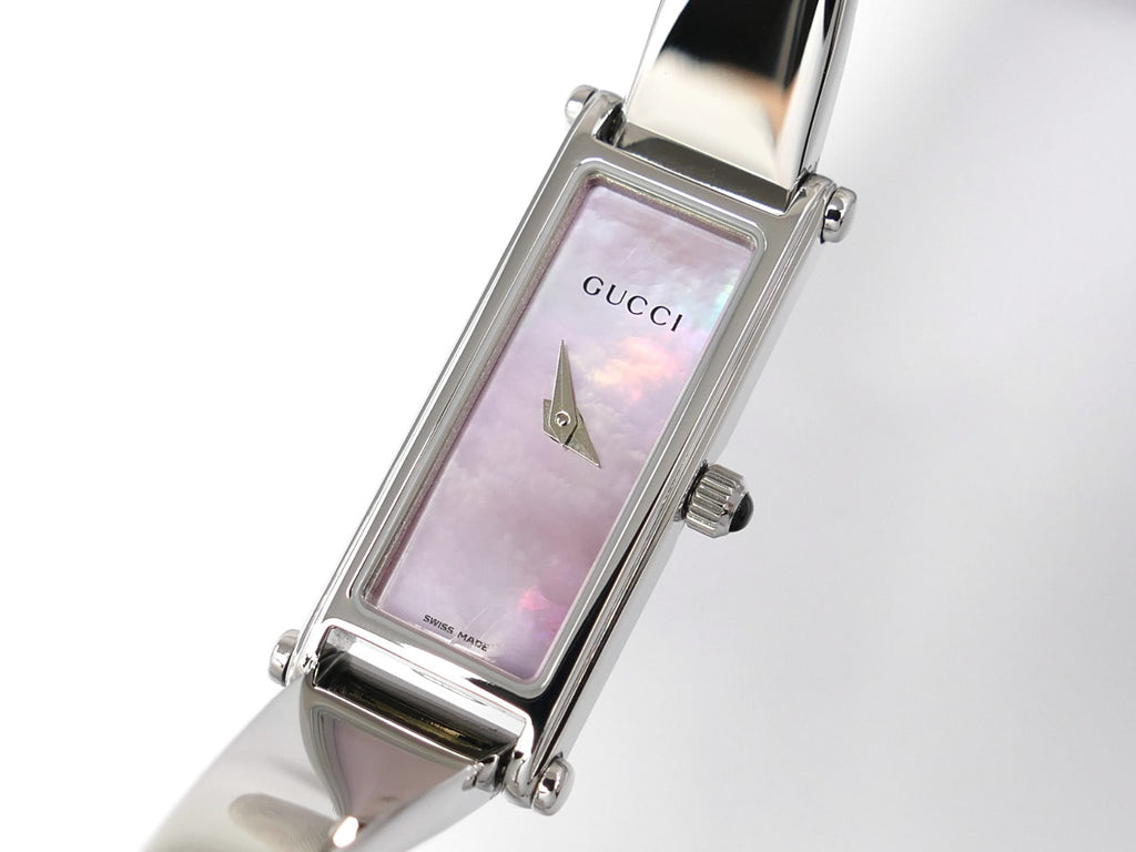 Gucci 1500L Iridescent Mother of Pearl Dial