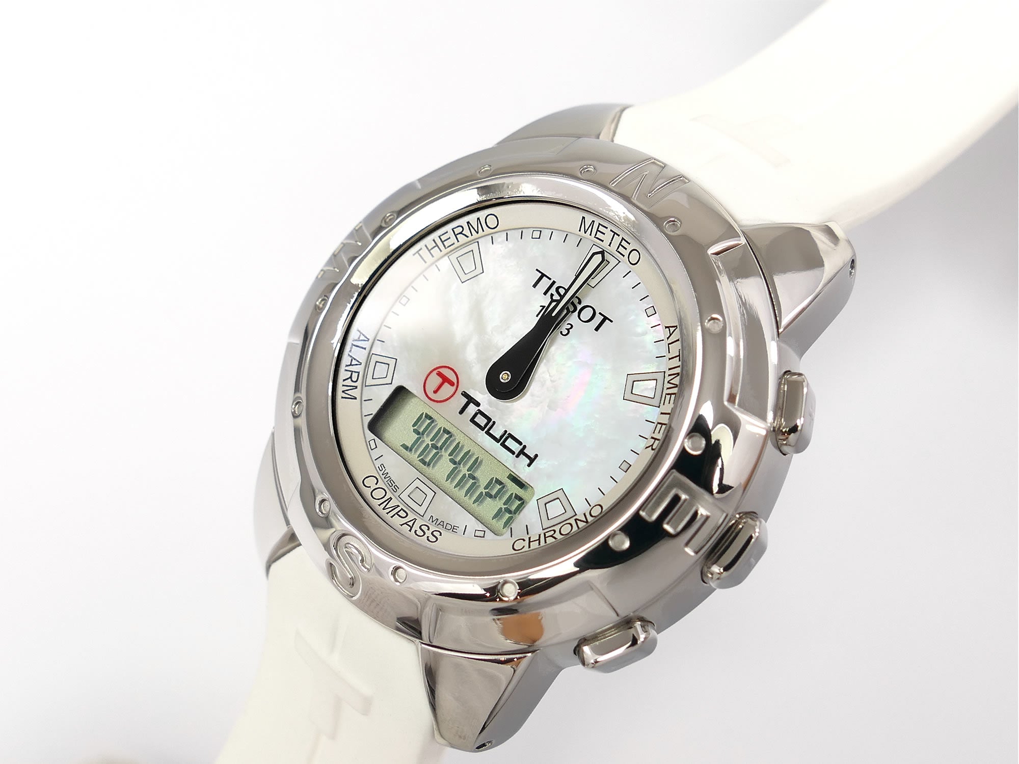 Tissot T-Touch Z252/352P Titanium Iridescent Mother of Pearl