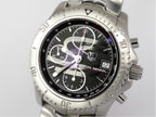 TAG Heuer Link Chronograph Ayrton Senna CT2114 Black Dial with Interlagos double S design