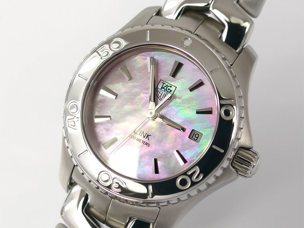TAG Heuer Link WJ1315-1 iridescent Mother of Pearl Dial 
