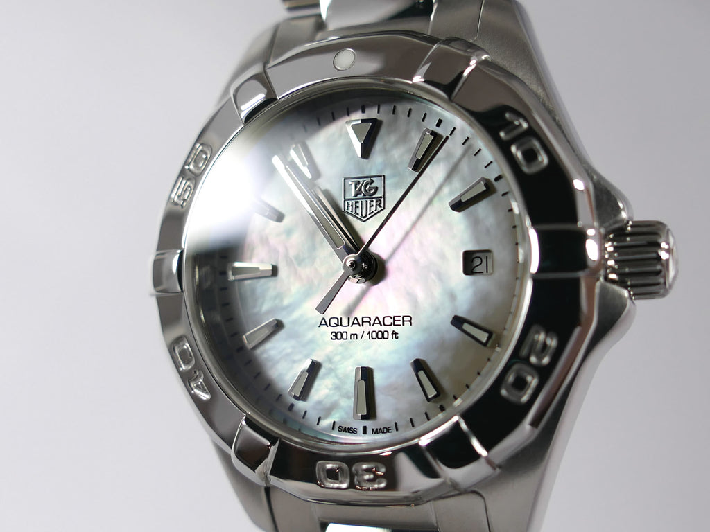 TAG Heuer Aquaracer WAY1412 Iridescent Mother of Pearl