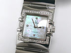 Omega Constellation Quadra 1528.76.00 Iridescent nearly square Mother of Pearl dial