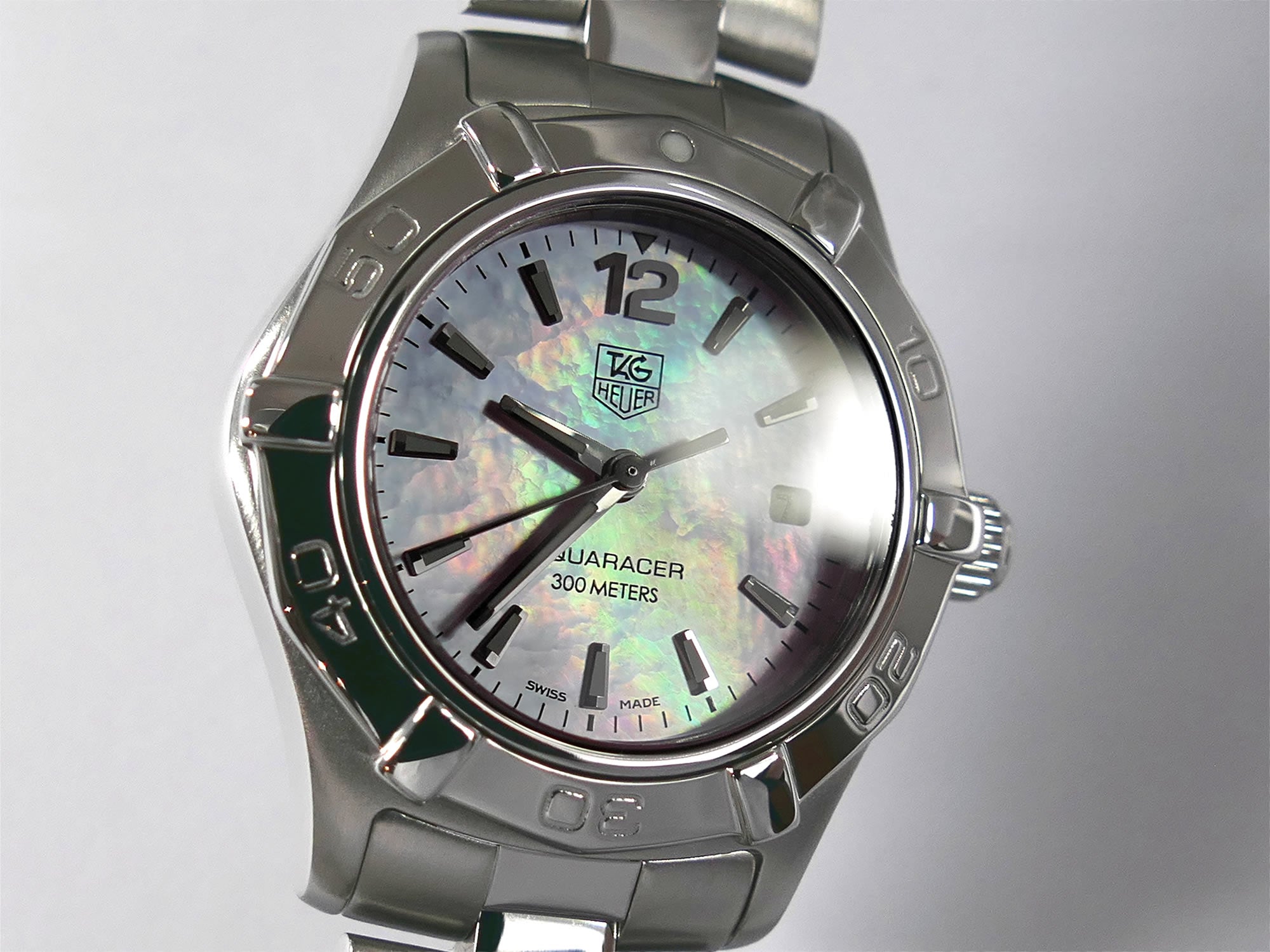 TAG Heuer Aquaracer WAF1418 Iridescent Mother of Pearl