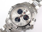 TAG Heuer Aquaracer CAF1111 Silver / Blue sunburst dial with date