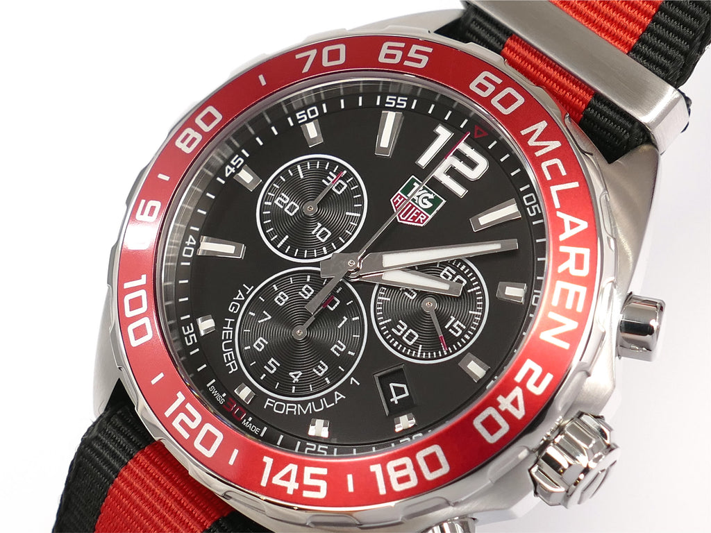 TAG Heuer Formula 1 CAZ1112 black dial red bezel