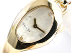 Gucci Horsebit 103 YA103537 floral etched mother of pearl
