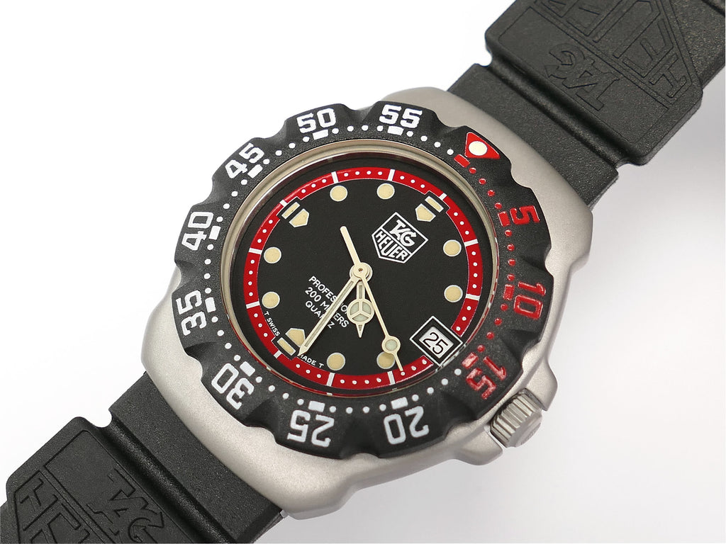 TAG Heuer Formula 1 WA1214 Black with Red Accents
