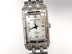 Raymond Weil Tango 5971 Iridescent rectangular Mother of Pearl Dial with Diamonds & Roman Numerals