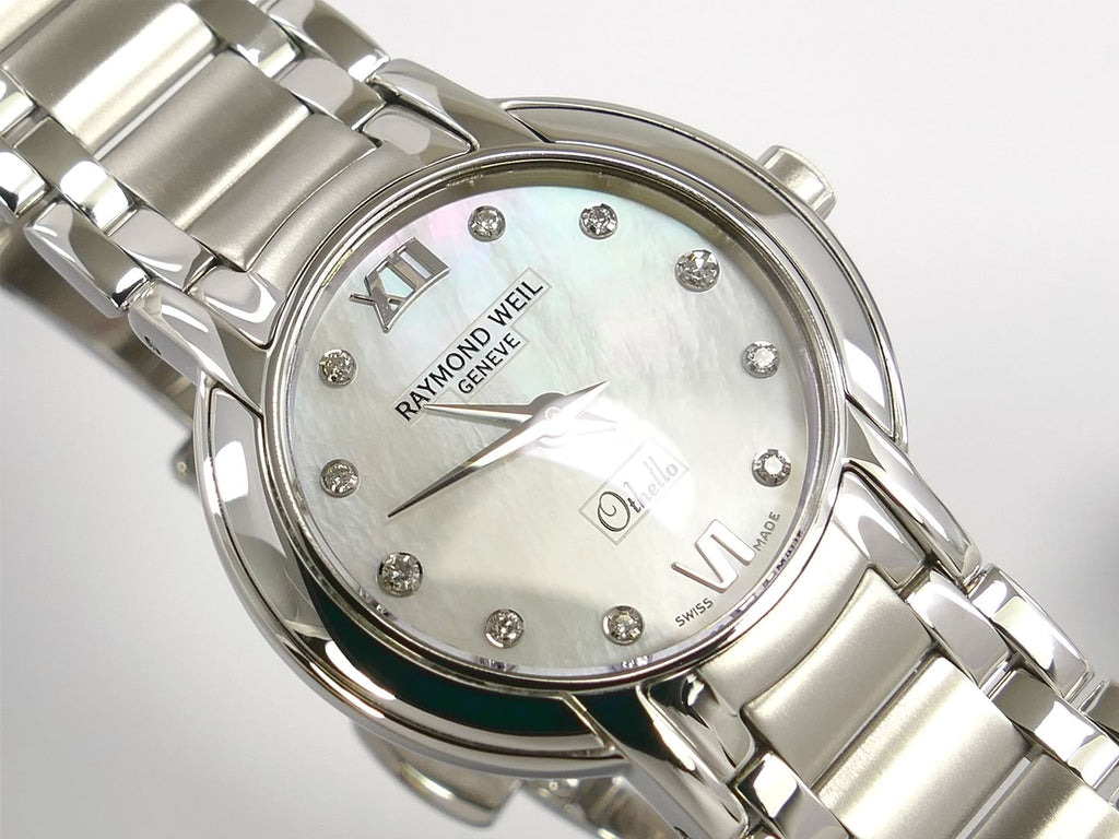 Raymond Weil Othello White 2321-ST-00984 iridescent mother of pearl