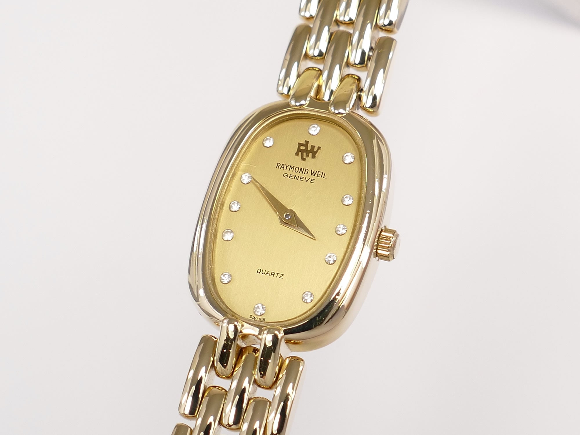 Raymond Weil Vintage 5807 Champagne Dial with Hour Crystals