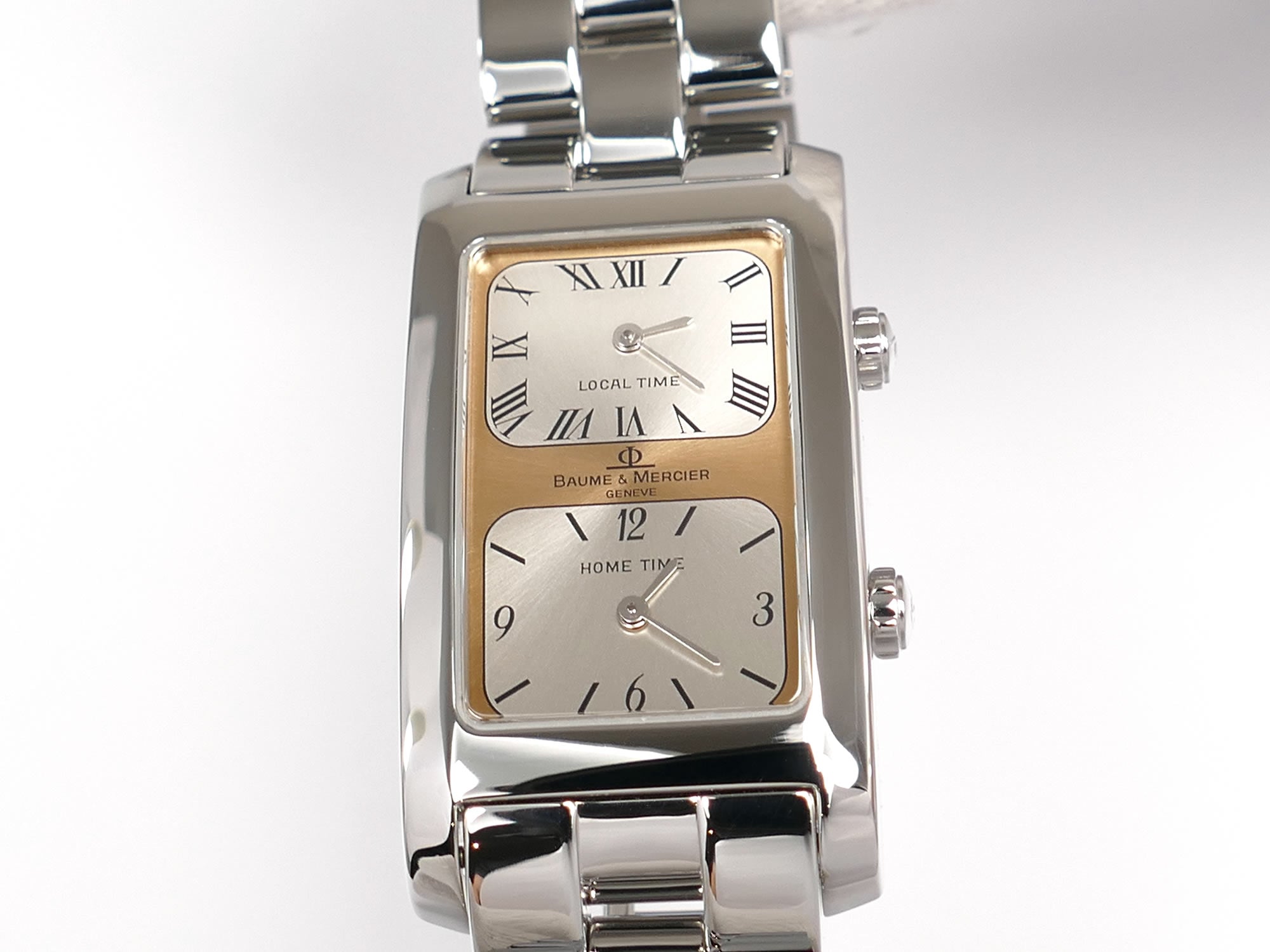 Baume & Mercier Hampton Dual Time MV045121 Local and home time