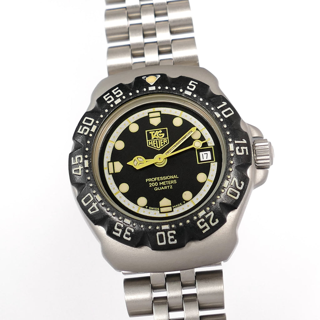 TAG Heuer Formula 1 WA1416 Black plastic bezel