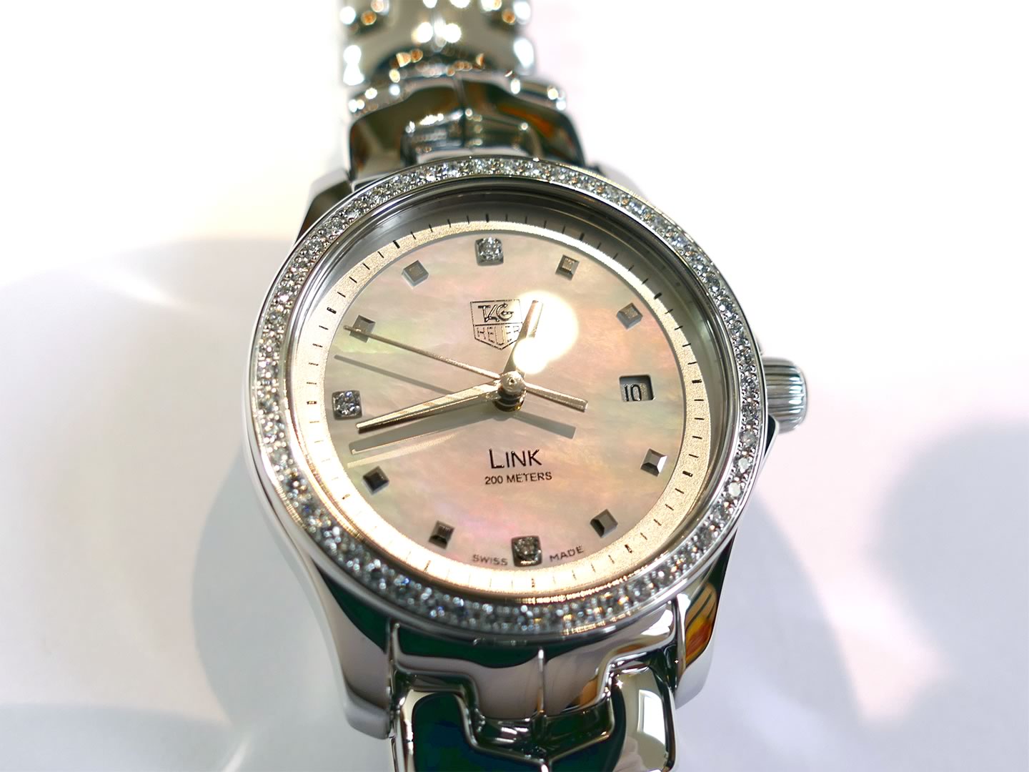 TAG Heuer Link WJF1318.BA0572 iridescent mother of pearl