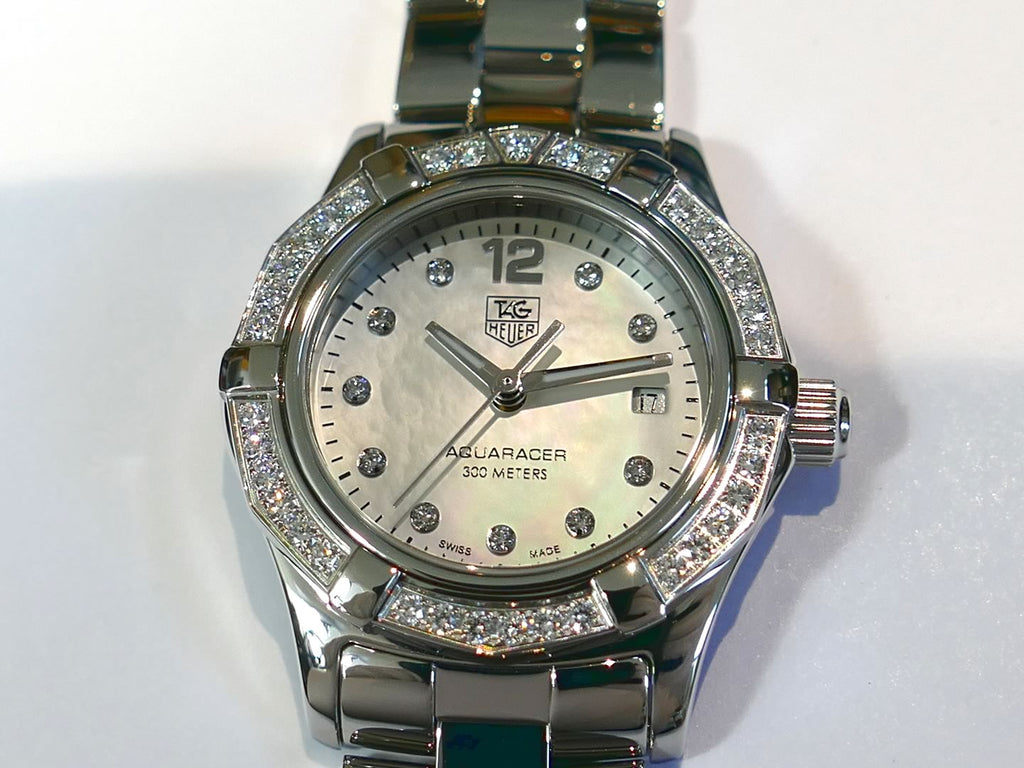 TAG Heuer Aquaracer WAF1416.BA0813 iridescent mother of pearl
