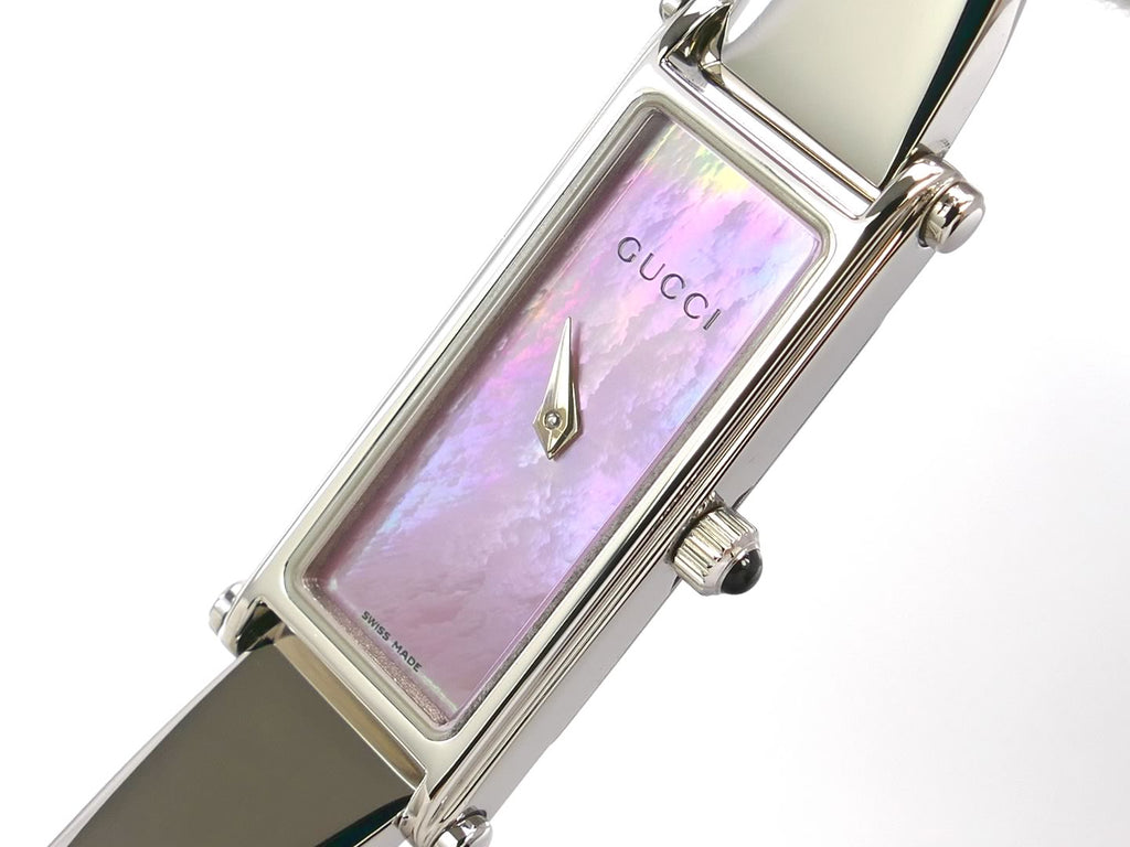 Gucci 1500L Pink iridescent dial