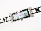 Gucci G-Link 110 Pink Iridescent Mother of Pearl Dial