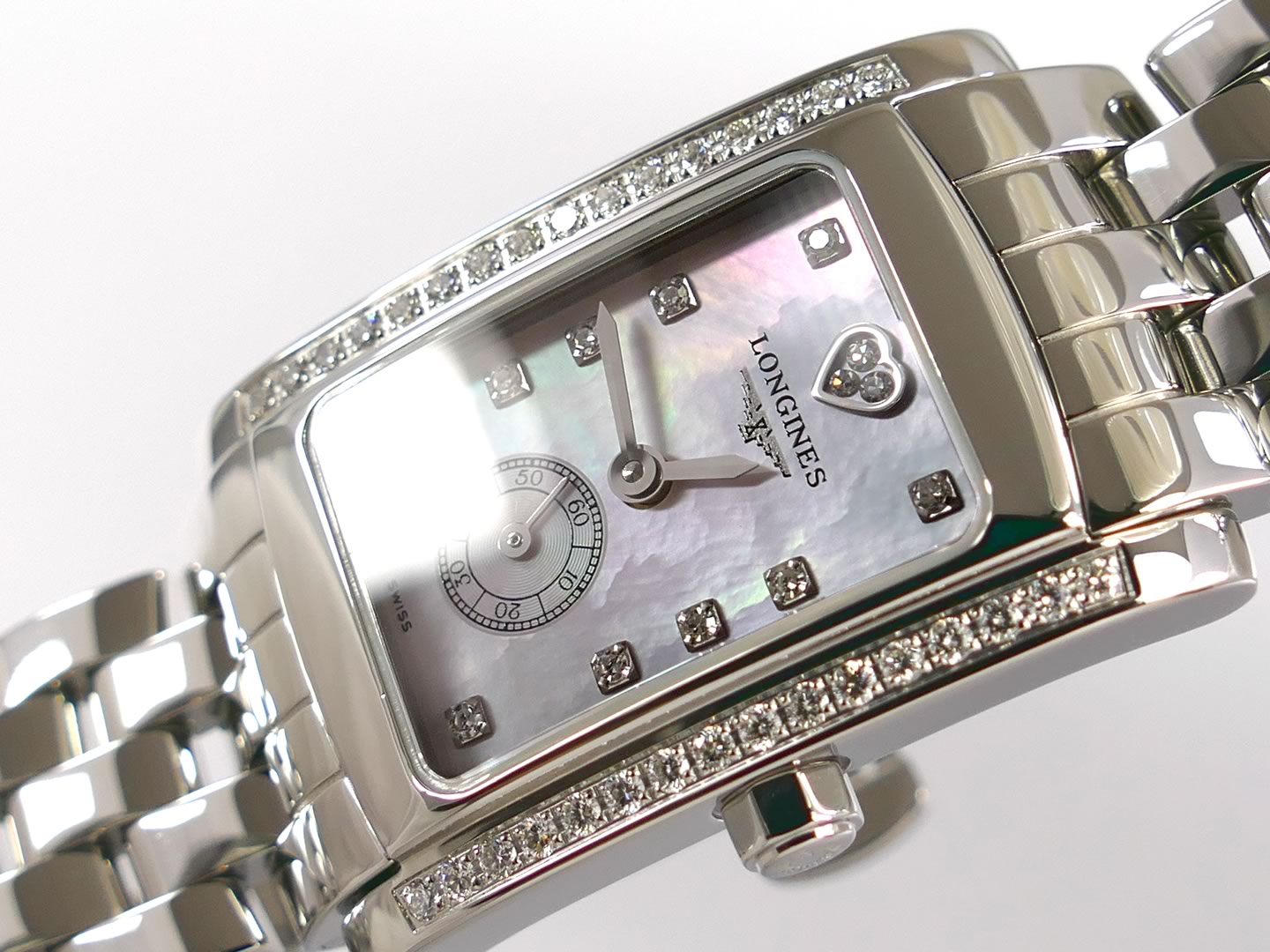Longines DolceVita 45 Diamonds L5.155.0.93.6