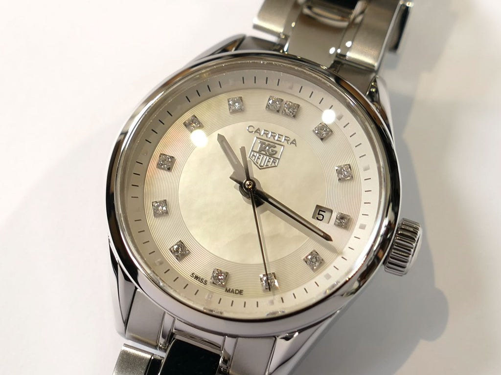 TAG Heuer Carrera Iridescent Mother of Pearl Dial WV1411.BA0793 Date