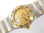 Omega Constellation Champagne 1362.10.00 guilloche dial