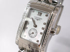 Longines DolceVita L5.155.0 White iridescent Mother of Pearl rectangular dial