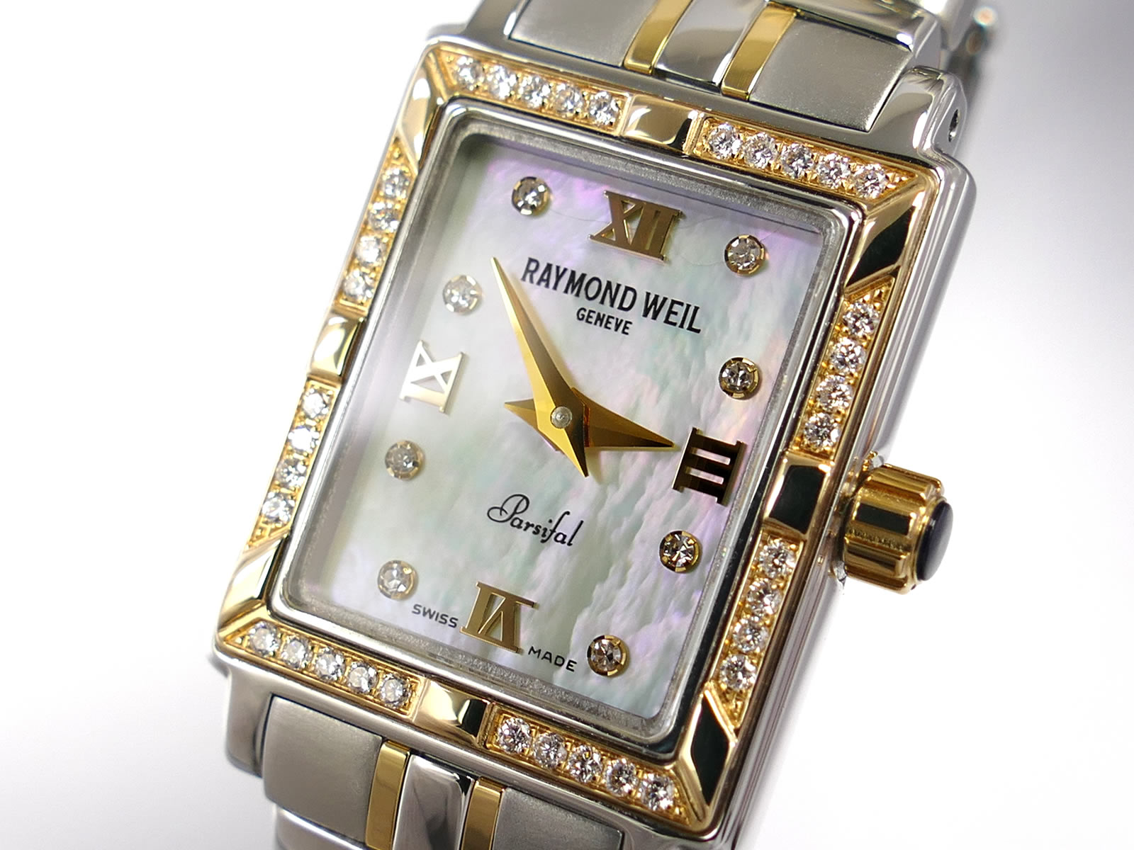 Raymond Weil Parsifal Iridescent Mother of Pearl Dial 9630-STS-00995