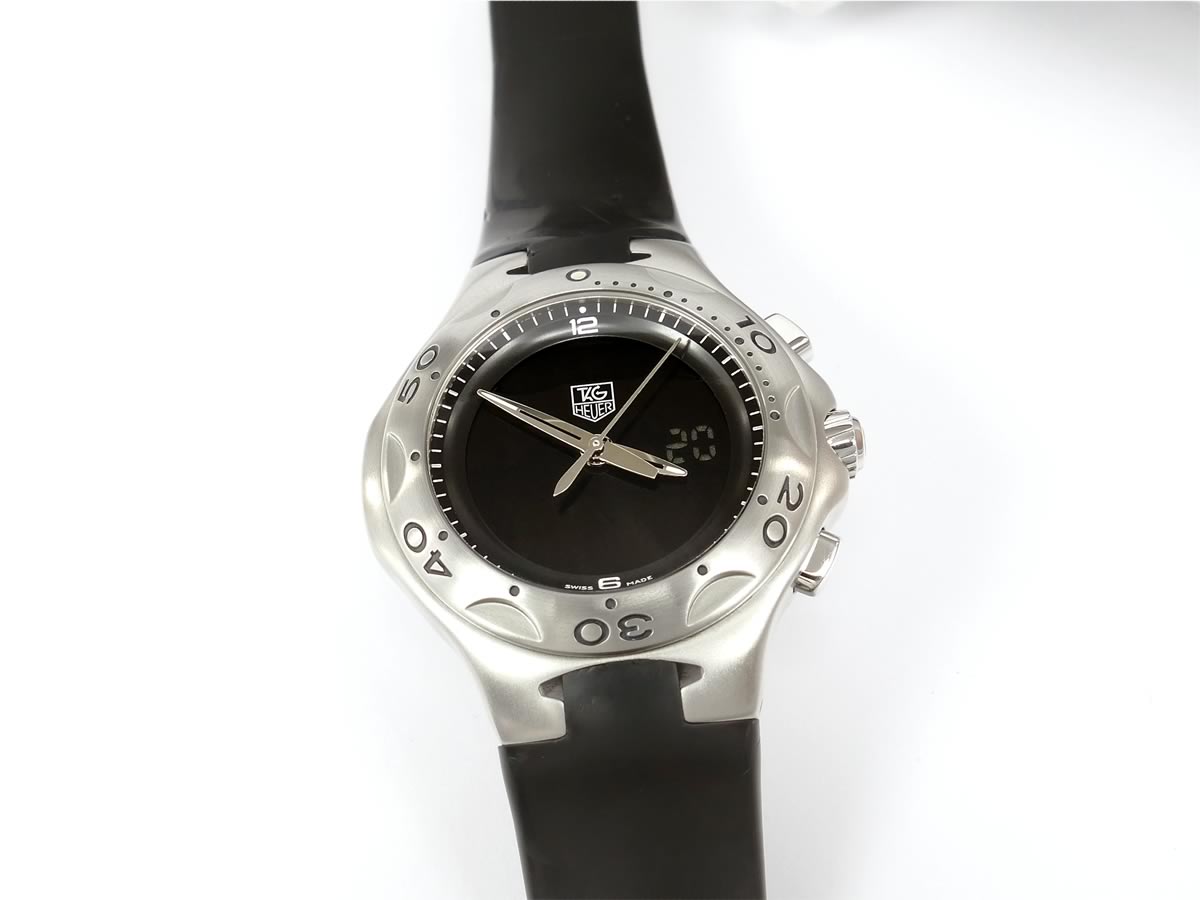 TAG Heuer Kirium F1 CL111A Digital / Analogue 40mm on Rubber Strap - Boxed