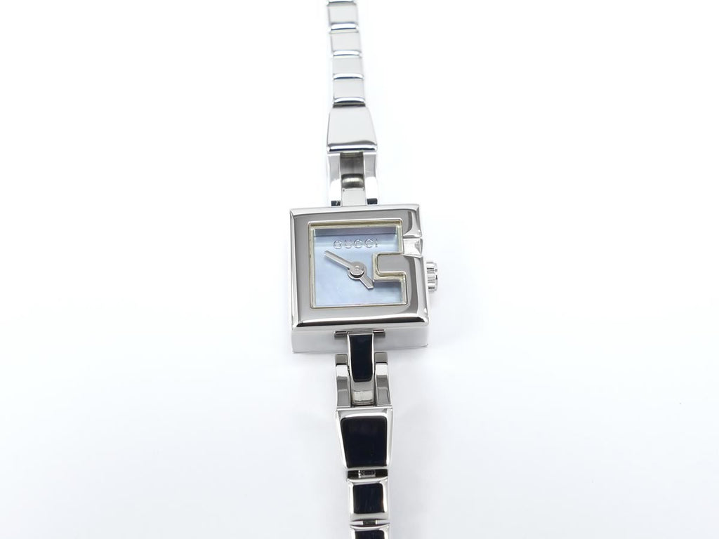 Gucci 102 Mini G Blue YA102538 face