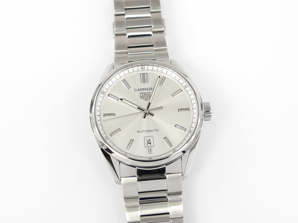 TAG Heuer Carrera Calibre 5 WBN2111 Silver 