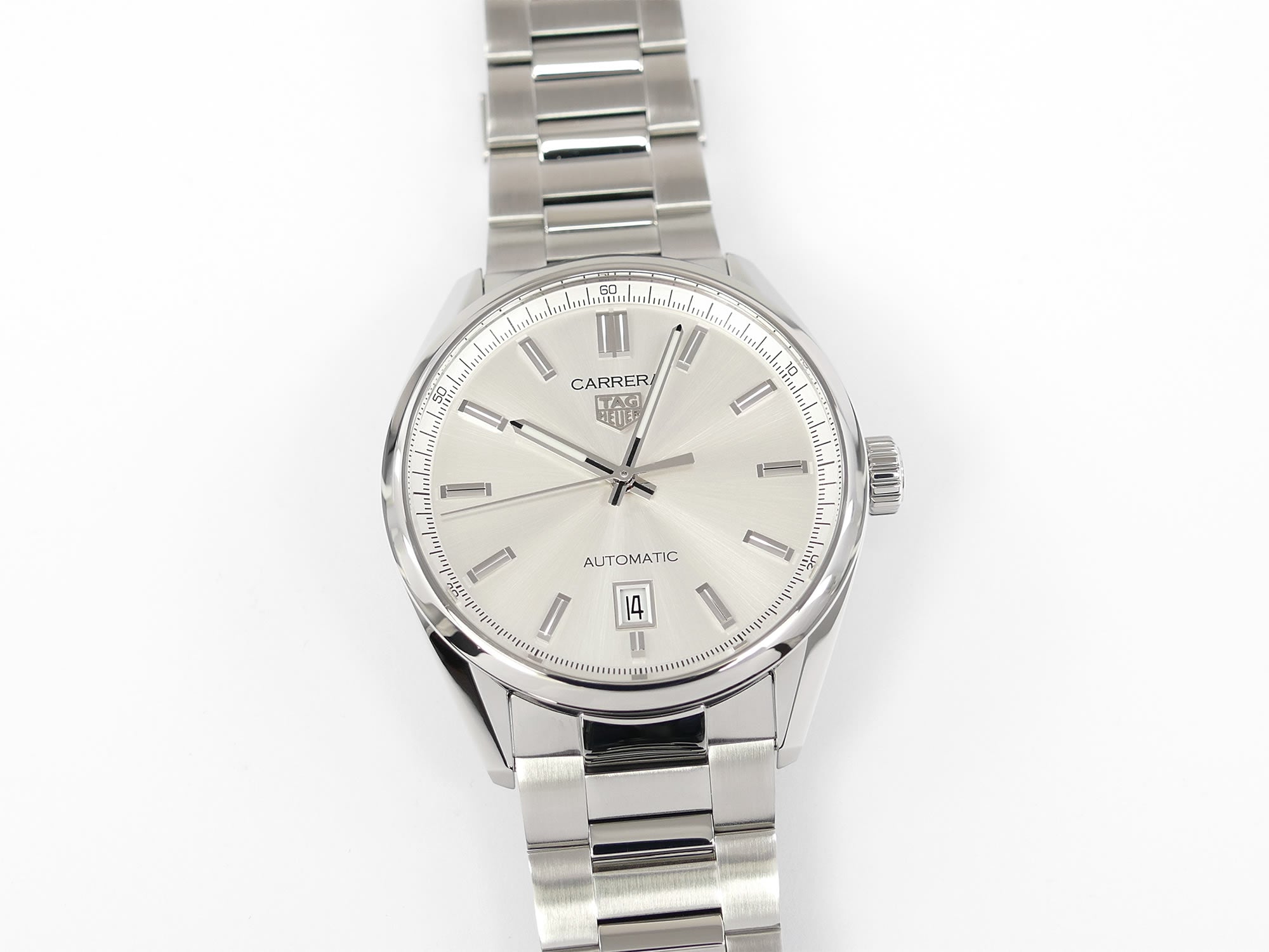 TAG Heuer Carrera Calibre 5 WBN2111 Silver 