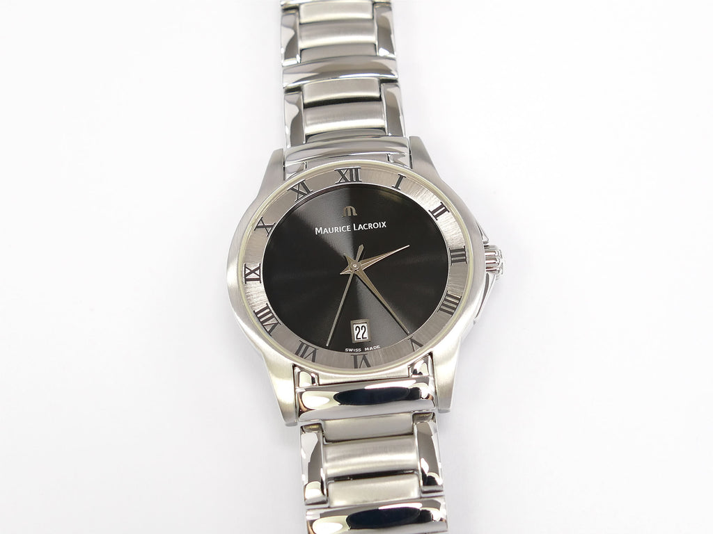 Maurice Lacroix Miros Black Sunburst Dial 69743