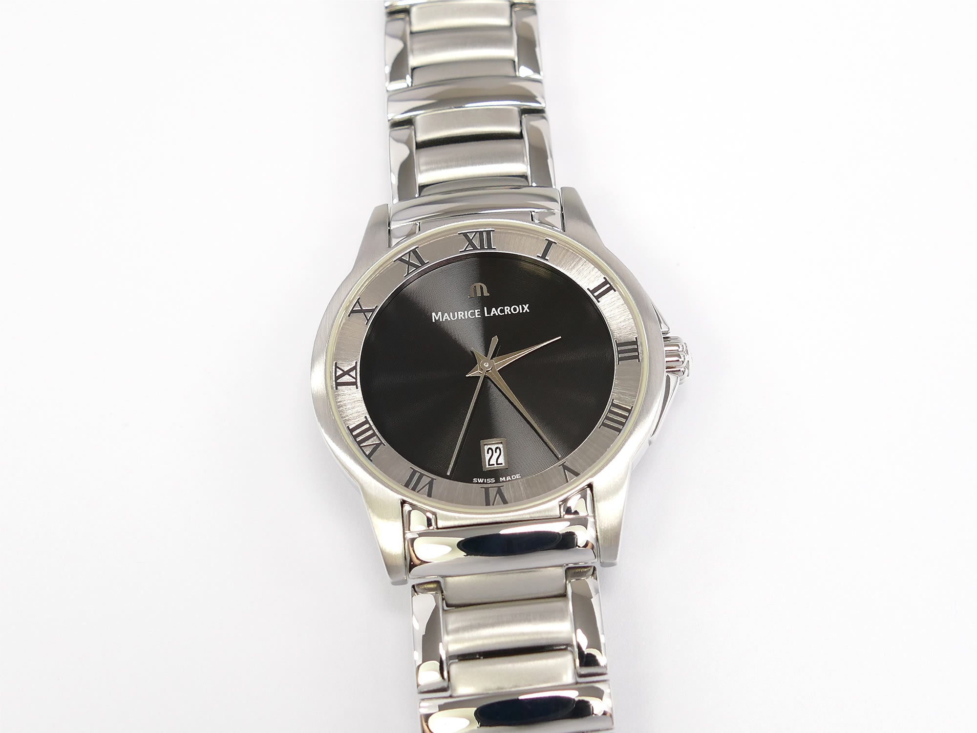 Maurice Lacroix Miros Black Sunburst Dial 69743
