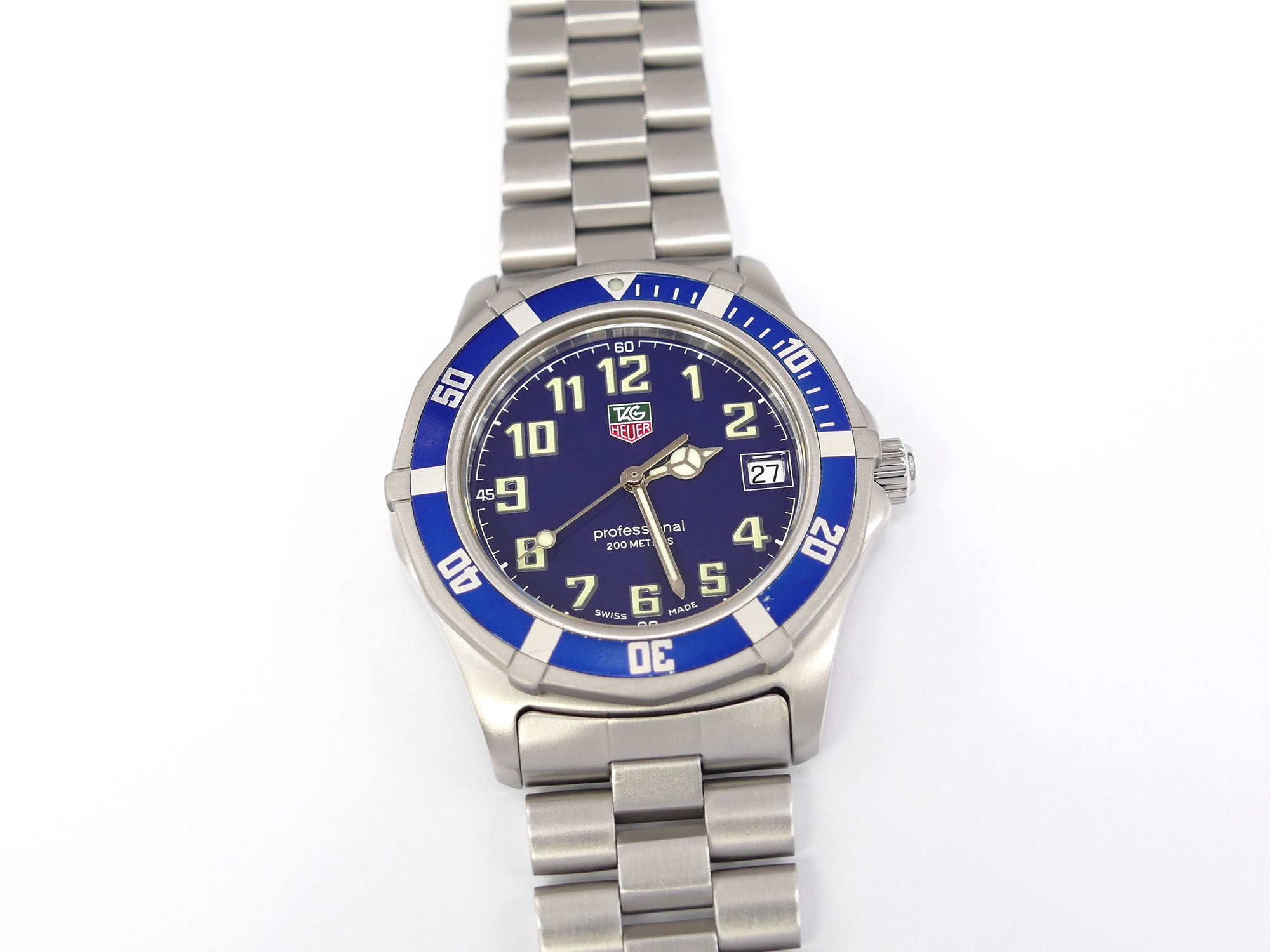 TAG Heuer 2000 Sport WM1113 Navy Blue Arabic Dial