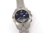Tissot T-Touch II Blue Dial Titanium T047420A